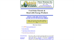 Desktop Screenshot of oasismt.com